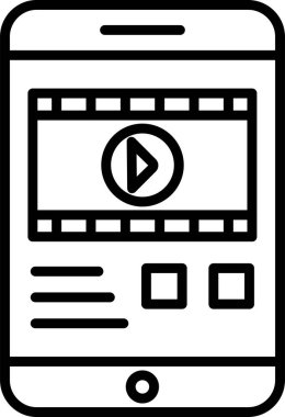 Bedava deneme. Web simgesi basit illüstrasyon 