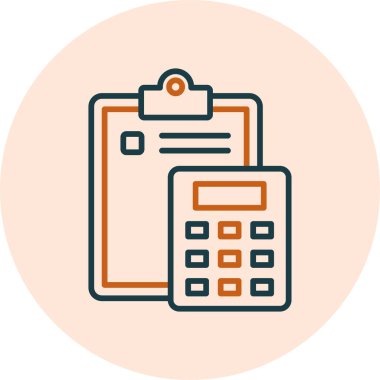 Pano simgesi, vektör illüstrasyonu basit tasarım