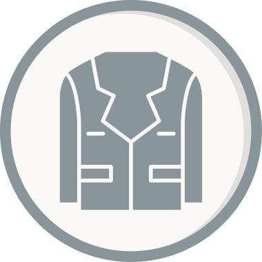 giysi simgesi basit illüstrasyon