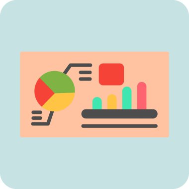 Sunulabilir modern simgenin vektör illüstrasyonu