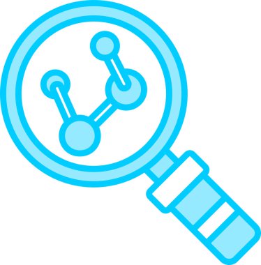 Büyüteçle araştırma konseptinin basit özet resmi