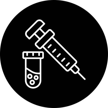 Deneme. Web simgesi vektör illüstrasyonu