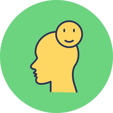 Rahatsızlık. Web simgesi basit illüstrasyon