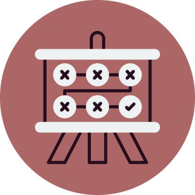 Hata modern simgesinin vektör illüstrasyonu