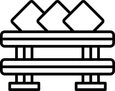 kanepe modern simge, vektör illüstrasyonu 