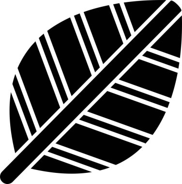 Yaprak simgesinin soyut renk vektörü çizimi