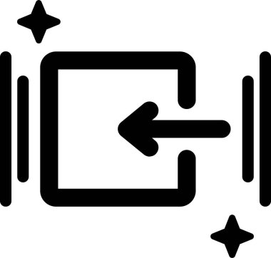 Basit oklar. Web simgesi illüstrasyonu