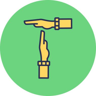 zaman aşımı simgesi vektör illüstrasyonu