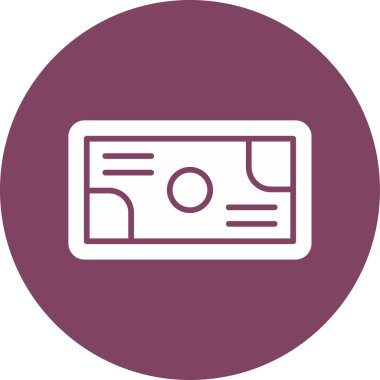 reklam panosu simgesi, vektör illüstrasyonu basit tasarım