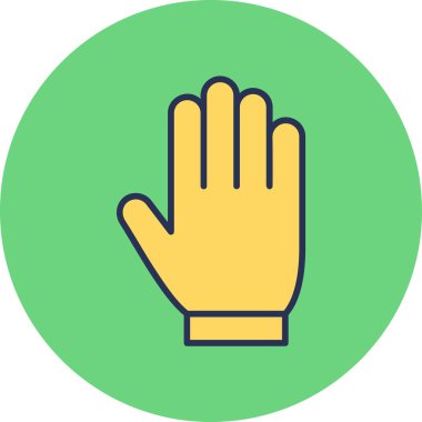 Elini ver. Web simgesi basit tasarım