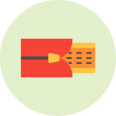 Basit çarşaf. Web simgesi illüstrasyonu