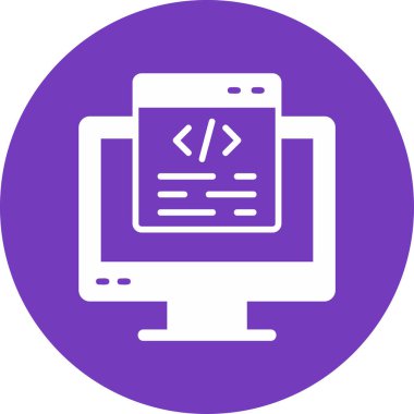 Ağ. Web simgesi basit illüstrasyon