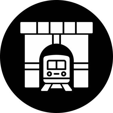 Tünel ağ simgesi vektör çizimi 