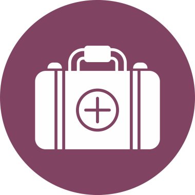 İlk yardım kiti vektör illüstrasyonu