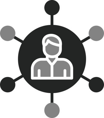 Bağlı Pazarlamanın basit çizimi