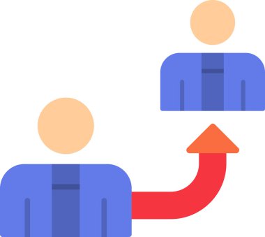 basit iş simge vektör çizim