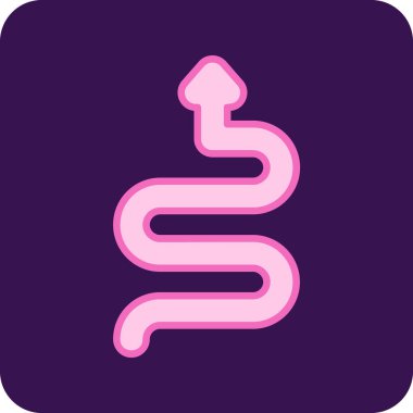 Basit oklar. Web simgesi illüstrasyonu