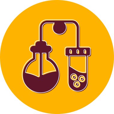 Kimyasal sıvı, basit vektör tasarımı