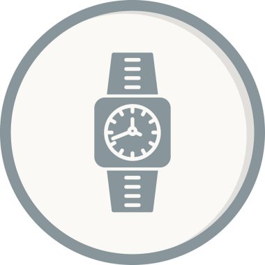 smartwatch simgesi, vektör illüstrasyonu basit tasarım