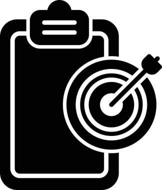 Hedef Simge Vektör Resimleri Beyaz Arkaplanda İzole Edildi 