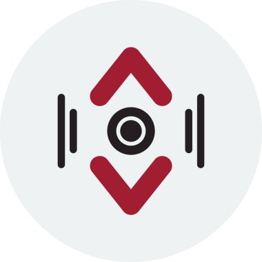 Basit oklar. Web simgesi illüstrasyonu