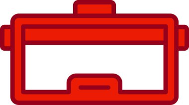 Gözlükler. Web simgesi basit illüstrasyon 