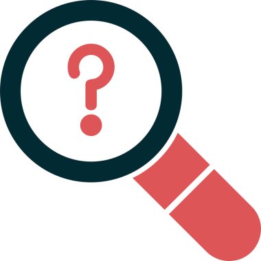 Ara. Web simgesi basit illüstrasyon 