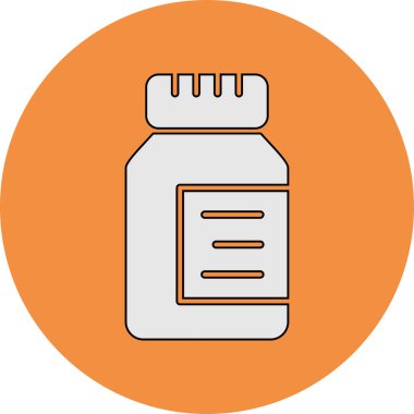 uyuşturucu ve hap ikonu vektör illüstrasyonu