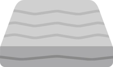 Yatak Ağı simgesi, basit vektör illüstrasyonu