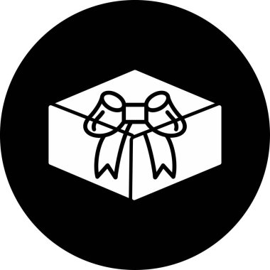 Kurdele yayı. Web simgesi basit tasarım