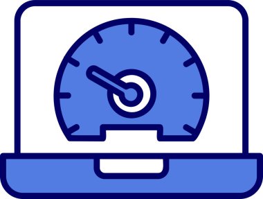 hız dometresi vektör illüstrasyonuName