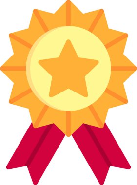 Başarı simgesi, vektör illüstrasyonu