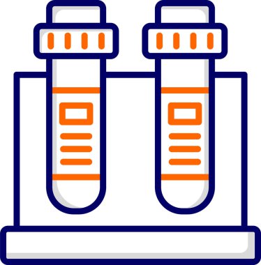 Laboratuvar Test Tüpleri. Basit tasarım 