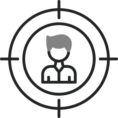 Çekim. Web simgesi basit illüstrasyon