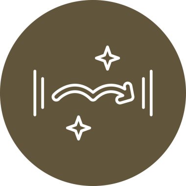 Basit oklar. Web simgesi illüstrasyonu