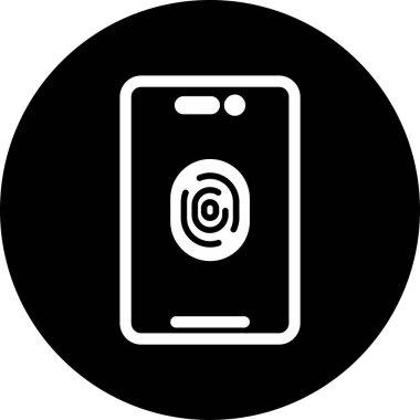 Cep telefonu. basit tasarım vektörü