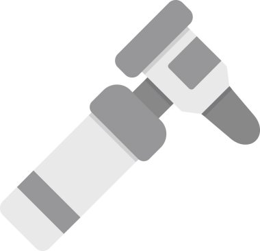 Otoscope simgesi vektör illüstrasyon tasarımı