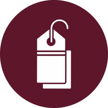 Bir satış simgesinin vektör illüstrasyonu 