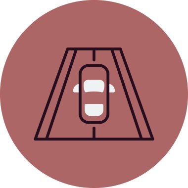 Yarış. Web simgesi basit illüstrasyon