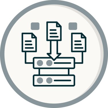 data düz vektör resimleme