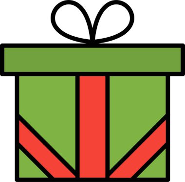 hediye kutusu vektör illüstrasyonuName