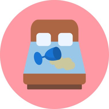 Beyaz Arkaplanda Dökme Vektörü Simgesi İzole Edildi  