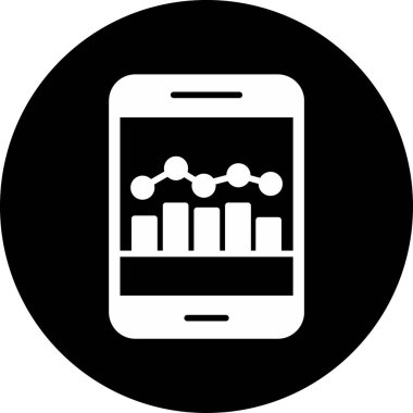 Cep telefonu. basit tasarım vektörü