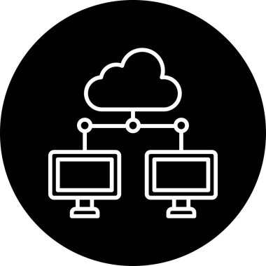 veri bulut hesaplama. Web simgesi