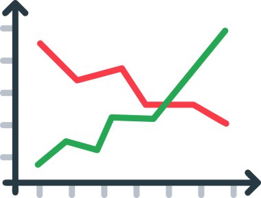Çizelge. Web simgesi basit illüstrasyon 