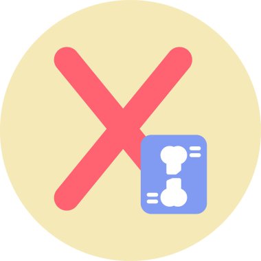 Büyük X harfi için soyut renk çizimi ve abc için X-Ray