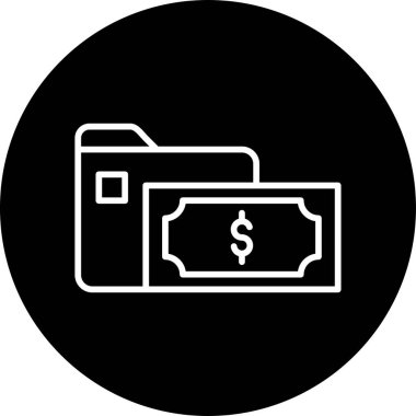 Yardımcı belgelerle birlikte iş dizininin temel doğrusal illüstrasyonu