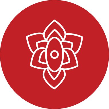 Sabah zaferi. Web simgesi basit illüstrasyon 