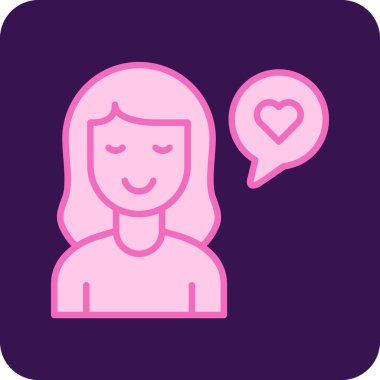 Heyecan web simgesi vektör illüstrasyonu