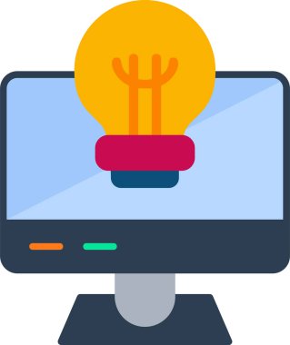 Yenilik. Web simgesi basit illüstrasyon